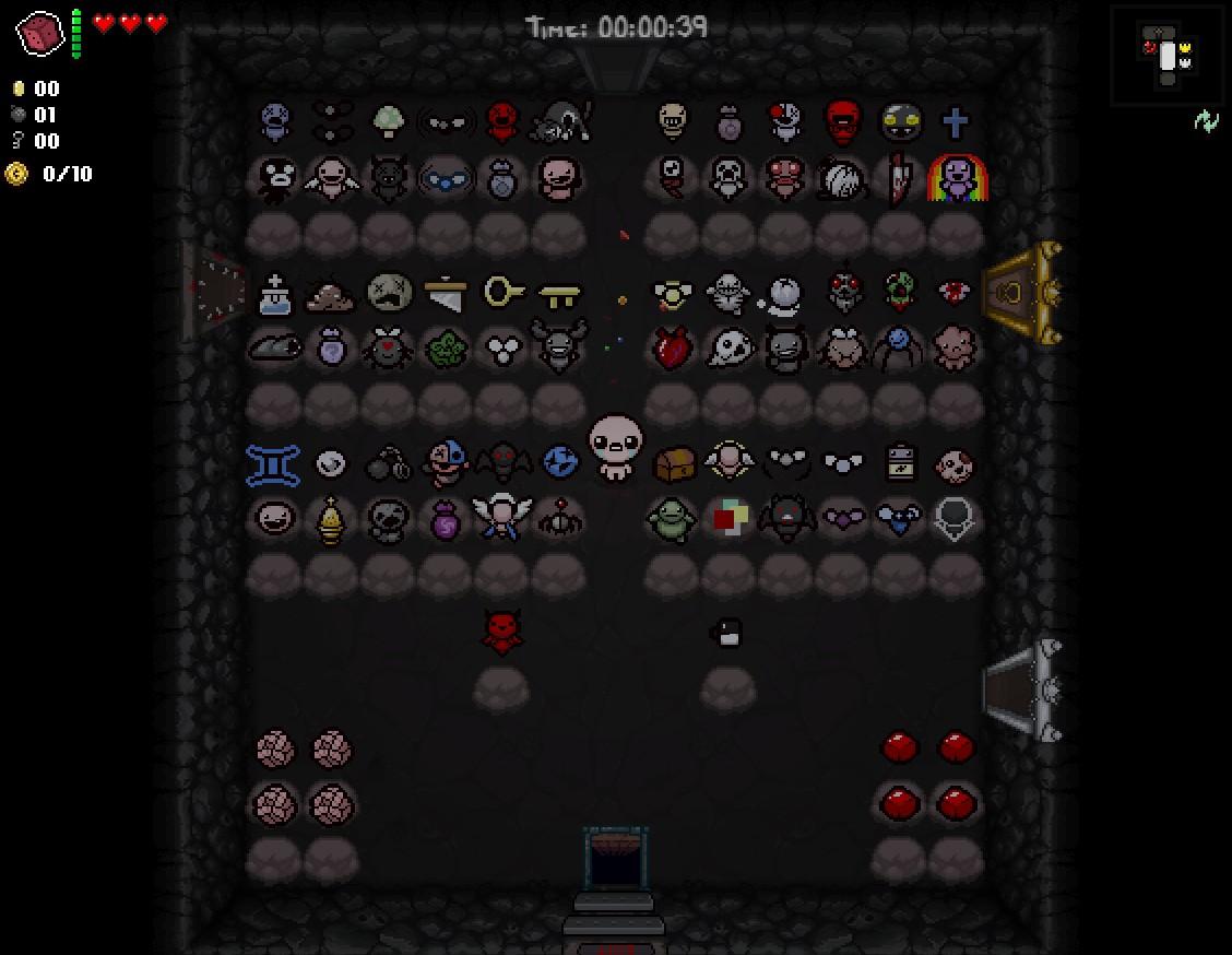 binding of isaac console spawn battery